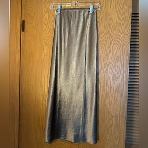 Aritzia Babaton Slip Satin Maxi Skirt